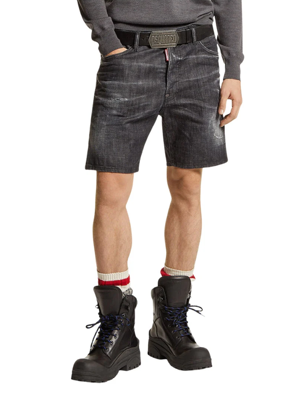 Dsquared2 Marine Bermuda Shorts in Black