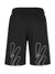 Off-White Diag Wave Outline Sweat Shorts in Black