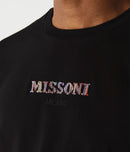 Missoni Stitches Logo T-shirt Black