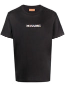 Missoni Stitches Logo T-shirt Black