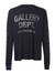 Gallery Dept GD-T-1100 Thermal Sweatshirt in Black