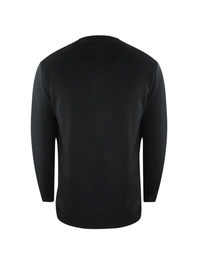 Love Moschino Heart Logo Sweatshirt in Black