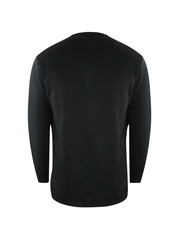 Love Moschino Heart Logo Sweatshirt in Black