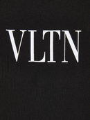 Valentino Small VLTN Logo T-Shirt in Black
