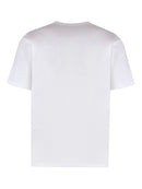 Valentino Chez Valentino Print Jersey T-Shirt in White