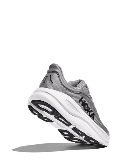 Hoka Bondi 9 Trainers in Galactic Grey & Stellar Grey