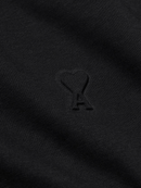 Ami Paris 'Ami De Coeur' Logo-Embossed T-Shirt in Black